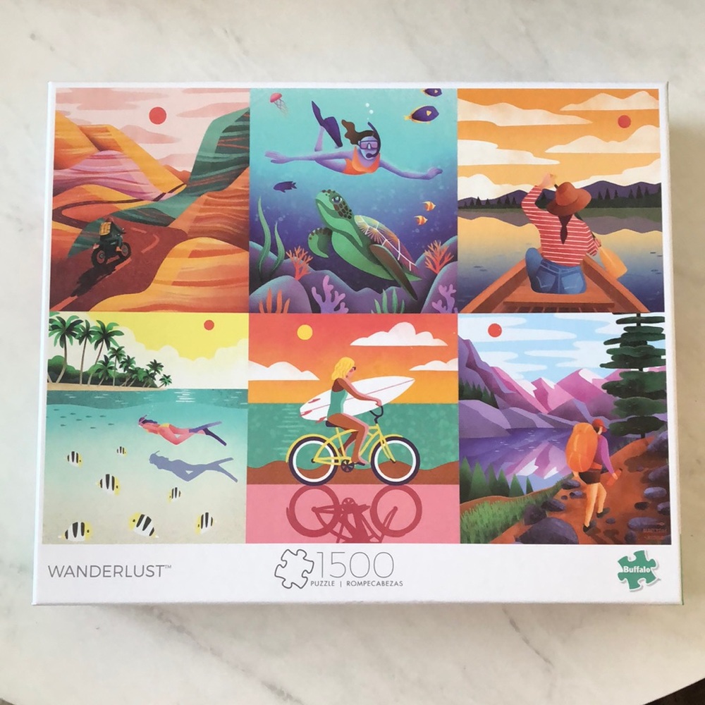 Buffalo Wanderlust 1500 pc Puzzle